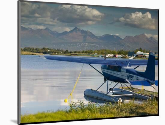 Lake Hood Air Harbor, Anchorage, Alaska-Walter Bibikow-Mounted Photographic Print