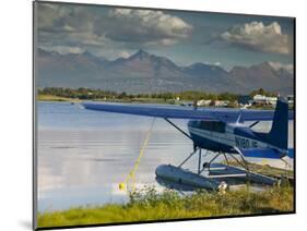 Lake Hood Air Harbor, Anchorage, Alaska-Walter Bibikow-Mounted Photographic Print