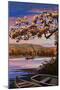 Lake Hopatcong, New Jersey - Lake Scene at Dusk-Lantern Press-Mounted Art Print