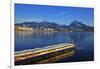 Lake Hopfensee, Hopfen am See, Allgau, Bavaria, Germany, Europe-Hans-Peter Merten-Framed Photographic Print