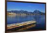 Lake Hopfensee, Hopfen am See, Allgau, Bavaria, Germany, Europe-Hans-Peter Merten-Framed Photographic Print