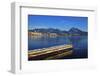 Lake Hopfensee, Hopfen am See, Allgau, Bavaria, Germany, Europe-Hans-Peter Merten-Framed Photographic Print