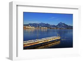 Lake Hopfensee, Hopfen am See, Allgau, Bavaria, Germany, Europe-Hans-Peter Merten-Framed Photographic Print