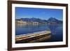 Lake Hopfensee, Hopfen am See, Allgau, Bavaria, Germany, Europe-Hans-Peter Merten-Framed Photographic Print