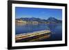 Lake Hopfensee, Hopfen am See, Allgau, Bavaria, Germany, Europe-Hans-Peter Merten-Framed Photographic Print