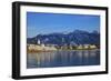 Lake Hopfensee, Hopfen am See, Allgau, Bavaria, Germany, Europe-Hans-Peter Merten-Framed Photographic Print