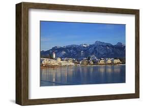 Lake Hopfensee, Hopfen am See, Allgau, Bavaria, Germany, Europe-Hans-Peter Merten-Framed Photographic Print