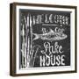 Lake House I-Sasha-Framed Giclee Print
