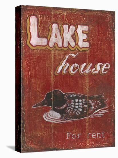 Lake House-Catherine Jones-Stretched Canvas