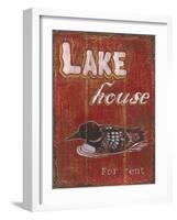 Lake House-Catherine Jones-Framed Art Print
