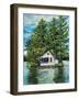 Lake House-Julie DeRice-Framed Art Print