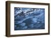 Lake Ice Formations in the Titcomb Basin, Wind River Range, Wyoming-Ben Herndon-Framed Photographic Print