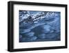 Lake Ice Formations in the Titcomb Basin, Wind River Range, Wyoming-Ben Herndon-Framed Photographic Print