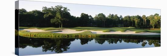 Lake in a Golf Course, Kiawah Island Golf Resort, Kiawah Island, Charleston County-null-Stretched Canvas