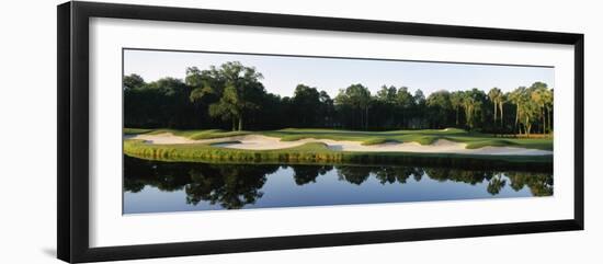 Lake in a Golf Course, Kiawah Island Golf Resort, Kiawah Island, Charleston County-null-Framed Premium Photographic Print