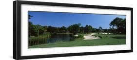 Lake in a Golf Course, Osprey Point, Kiawah Island Golf Resort, Kiawah Island-null-Framed Photographic Print