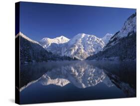 Lake in Allgau Region, Bavaria, Germany-Demetrio Carrasco-Stretched Canvas