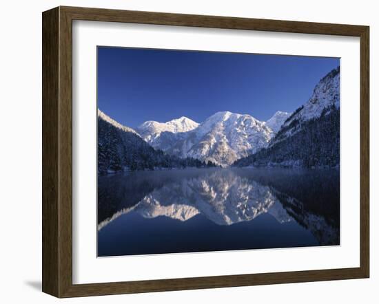 Lake in Allgau Region, Bavaria, Germany-Demetrio Carrasco-Framed Photographic Print