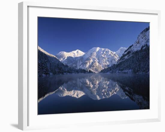 Lake in Allgau Region, Bavaria, Germany-Demetrio Carrasco-Framed Photographic Print