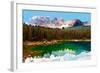 Lake in Dolomites-Jorg Hackemann-Framed Photographic Print