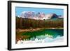Lake in Dolomites-Jorg Hackemann-Framed Photographic Print