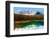 Lake in Dolomites-Jorg Hackemann-Framed Photographic Print