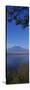 Lake in Front of a Mountain, Mt Fuji, Oshino, Minamitsuru, Yamanashi Prefecture, Japan-null-Stretched Canvas