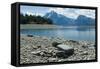Lake in Front of a Mountain Range, Grand Teton National Park, Wyoming, Usa-Natalie Tepper-Framed Stretched Canvas