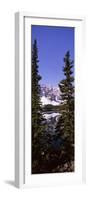 Lake in Front of Mountains, Banff, Alberta, Canada-null-Framed Photographic Print