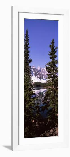 Lake in Front of Mountains, Banff, Alberta, Canada-null-Framed Photographic Print