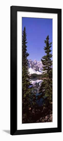 Lake in Front of Mountains, Banff, Alberta, Canada-null-Framed Photographic Print