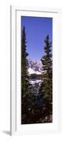 Lake in Front of Mountains, Banff, Alberta, Canada-null-Framed Photographic Print