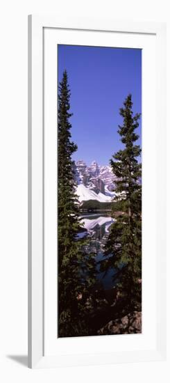 Lake in Front of Mountains, Banff, Alberta, Canada-null-Framed Photographic Print