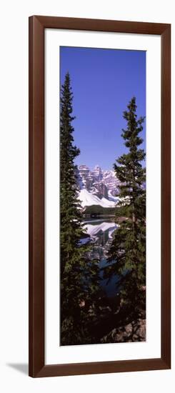 Lake in Front of Mountains, Banff, Alberta, Canada-null-Framed Photographic Print