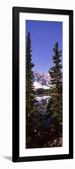 Lake in Front of Mountains, Banff, Alberta, Canada-null-Framed Photographic Print