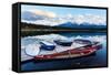 Lake in Jasper National Park-benkrut-Framed Stretched Canvas