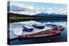 Lake in Jasper National Park-benkrut-Stretched Canvas