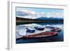 Lake in Jasper National Park-benkrut-Framed Photographic Print