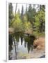 Lake In Sierras-NaxArt-Framed Art Print