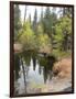 Lake In Sierras-NaxArt-Framed Art Print