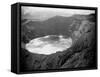 Lake in the Crater of the Volcano on Mount Soufriere in St. Vincent, 1968-null-Framed Stretched Canvas