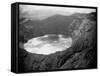 Lake in the Crater of the Volcano on Mount Soufriere in St. Vincent, 1968-null-Framed Stretched Canvas