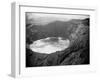 Lake in the Crater of the Volcano on Mount Soufriere in St. Vincent, 1968-null-Framed Premium Photographic Print