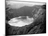 Lake in the Crater of the Volcano on Mount Soufriere in St. Vincent, 1968-null-Mounted Premium Photographic Print