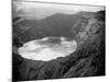 Lake in the Crater of the Volcano on Mount Soufriere in St. Vincent, 1968-null-Mounted Photographic Print