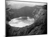 Lake in the Crater of the Volcano on Mount Soufriere in St. Vincent, 1968-null-Mounted Photographic Print