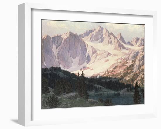 Lake in the High Sierra-Edgar Alwin Payne-Framed Giclee Print