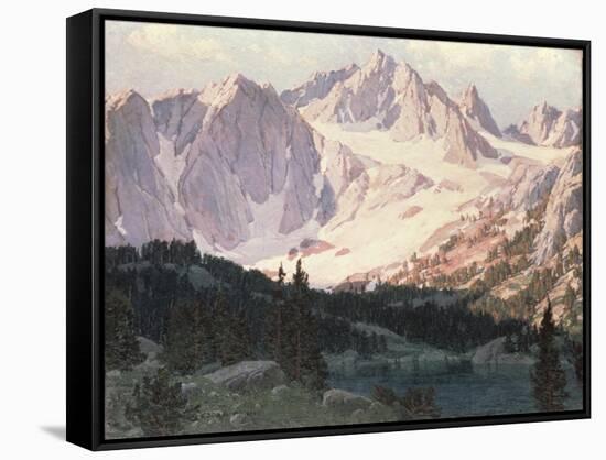 Lake in the High Sierra-Edgar Alwin Payne-Framed Stretched Canvas