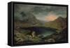 Lake in the Riesengebirge, 1839-Gustav Richter-Framed Stretched Canvas