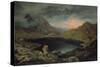 Lake in the Riesengebirge, 1839-Gustav Richter-Stretched Canvas